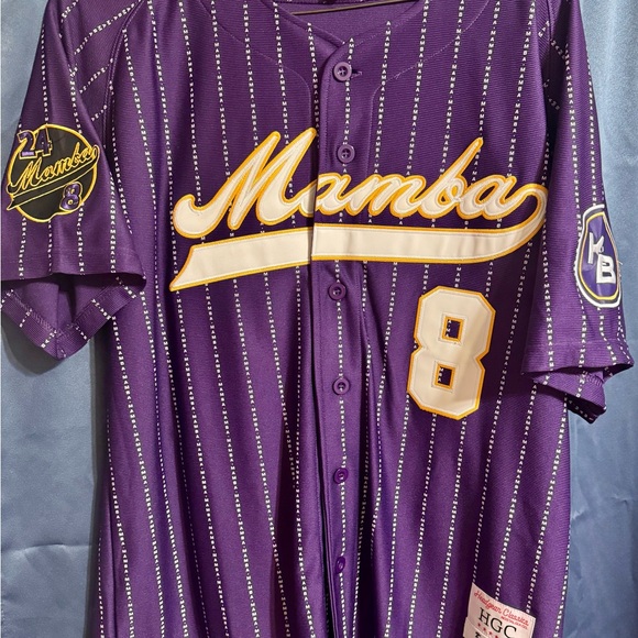 Purple Mamba Baseball Jersey - Picture 1 of 2